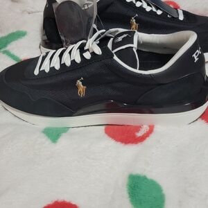Polo by Ralph Lauren Navy blue  Sneakers with White